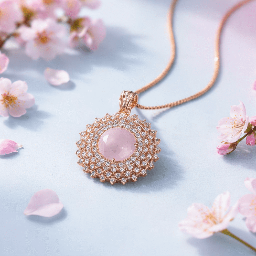 Zirconia Stone Locket Product Imagee